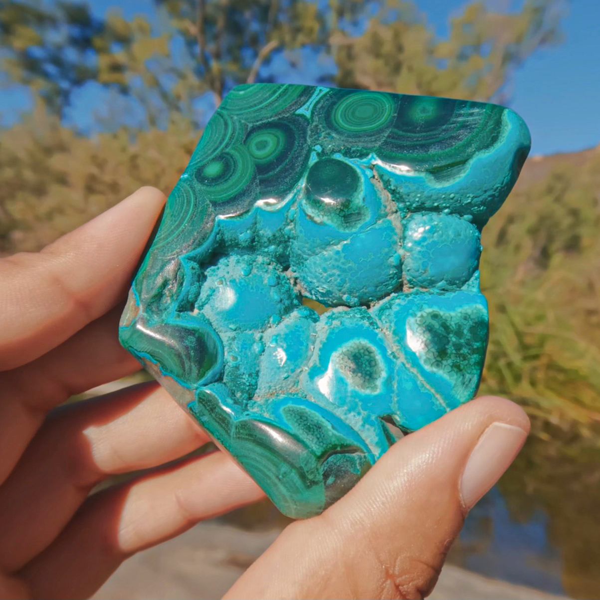 Chrysocolla Malachite