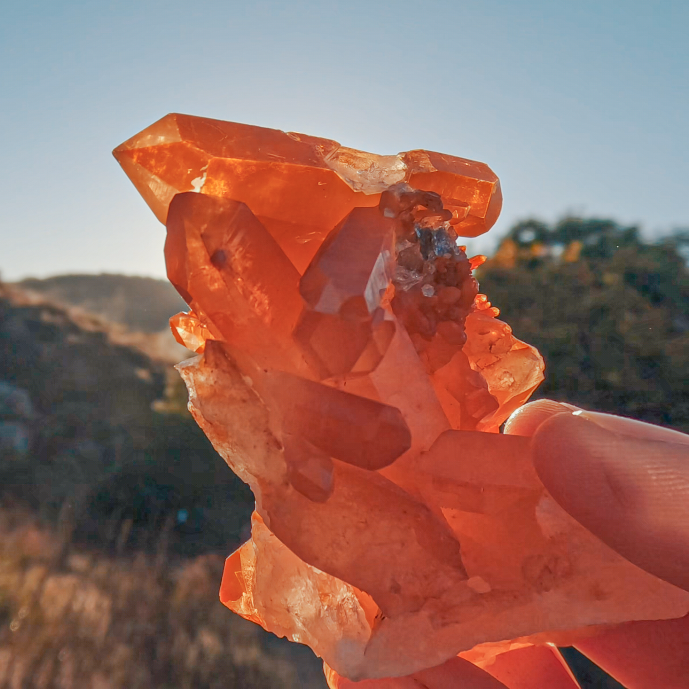 Tangerine Quartz