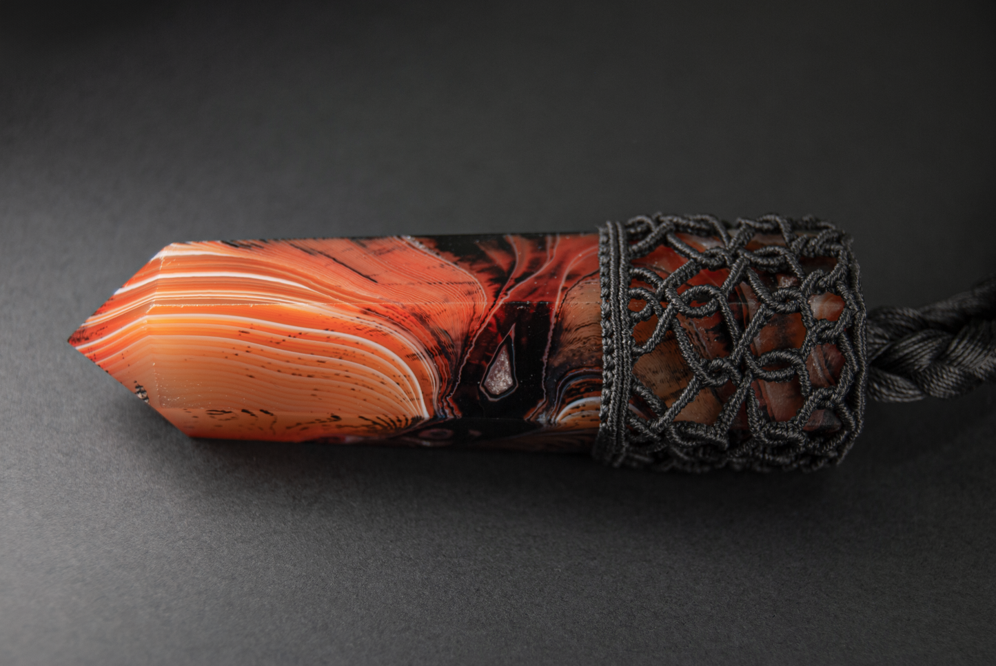 Primal Light Quartz Necklace – Handmade Raw Crown Chakra Talisman