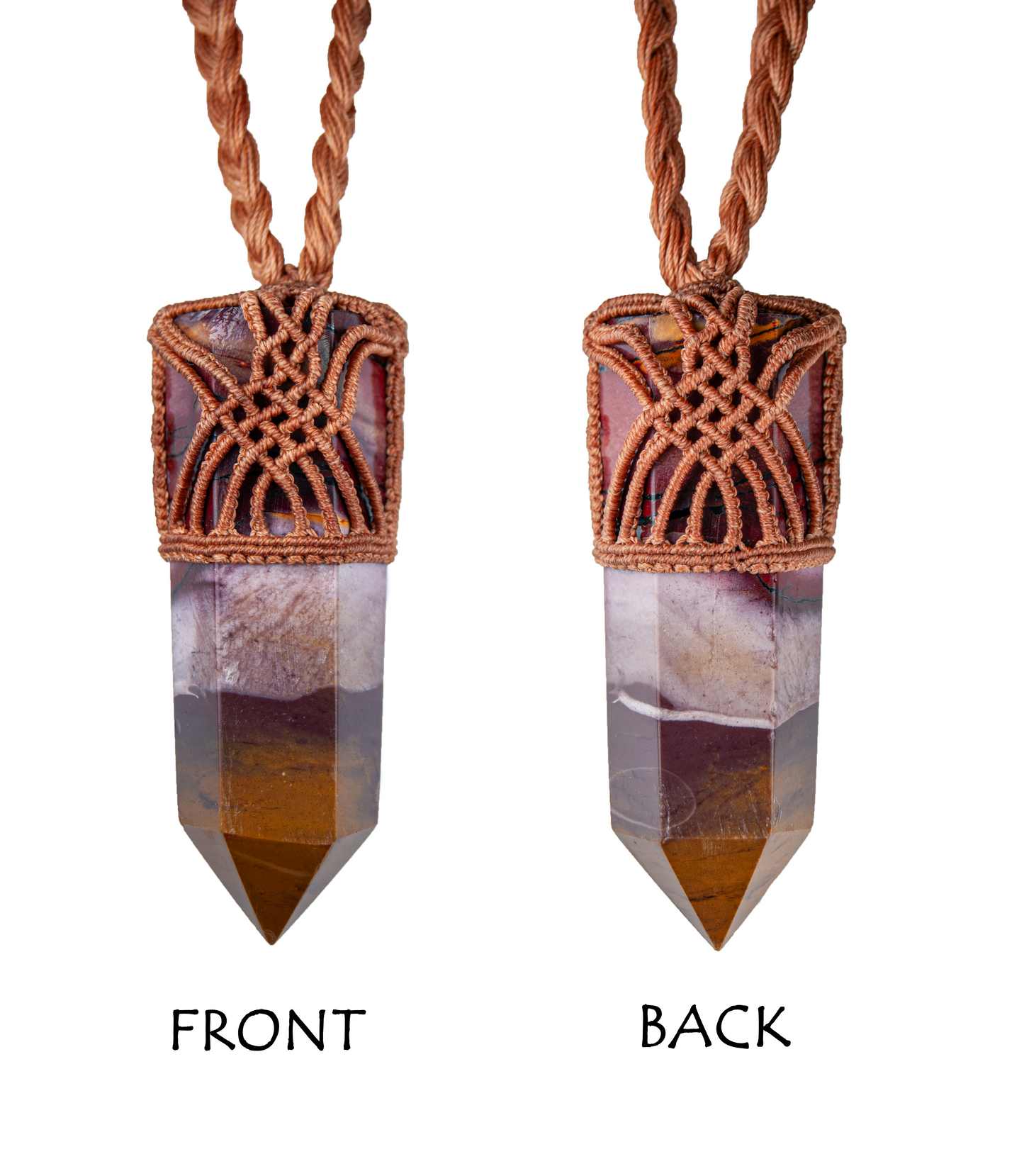 Root Chakra Mookaite Jasper Necklace – Grounded Earth Energy