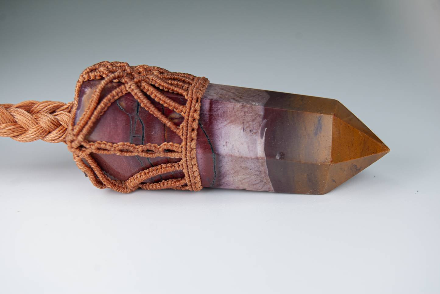 Root Chakra Mookaite Jasper Necklace – Grounded Earth Energy