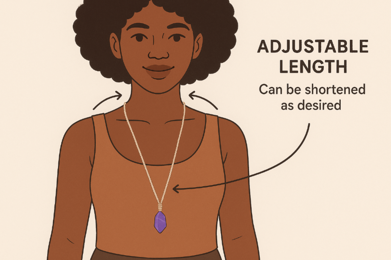 Abnormally Large Petrified Wood Pendant – Handmade Earth Energy Necklace