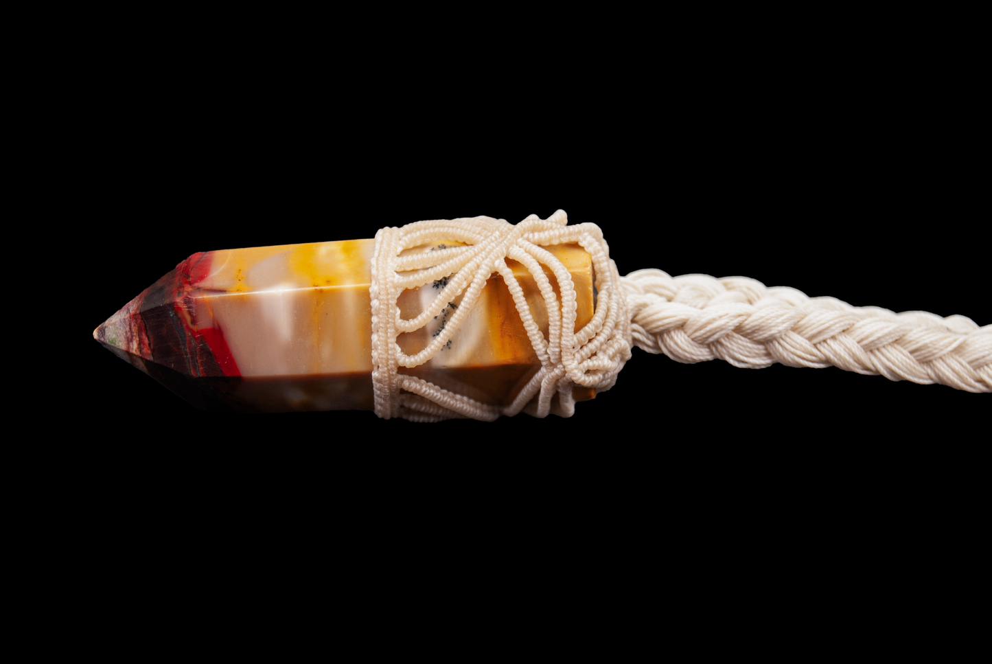 Earth Spirit Mookaite Jasper Pendant – Empowering Handmade Necklace