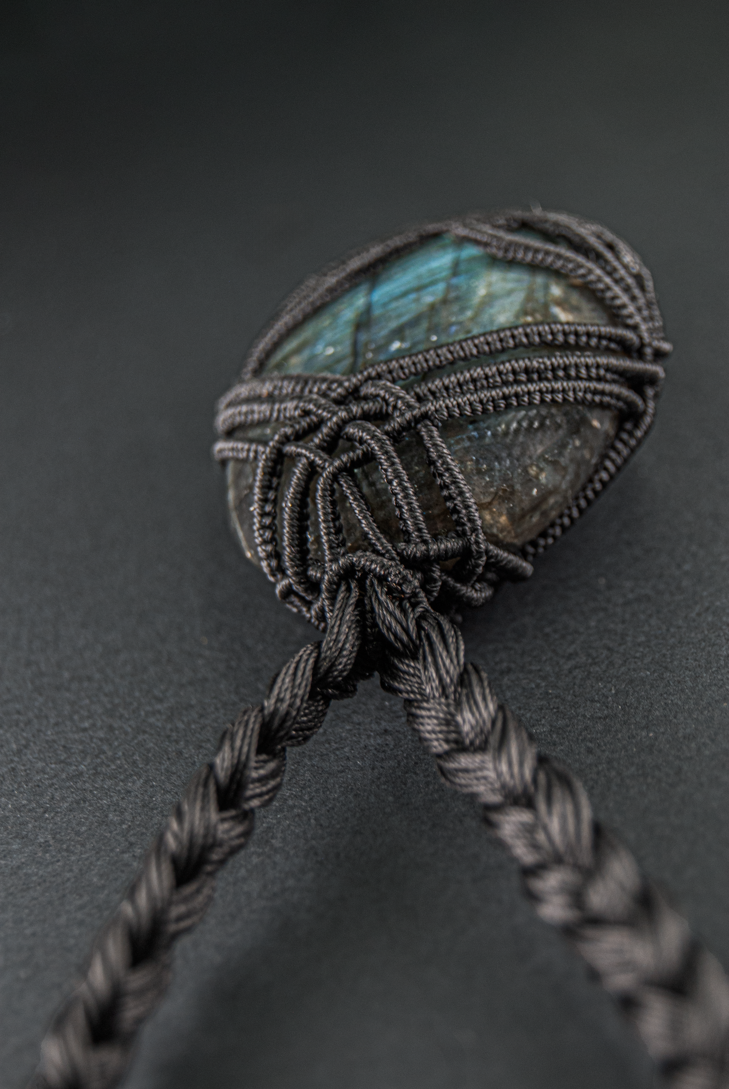 Dreamwalker Labradorite Necklace – Handmade Third Eye Chakra Pendant