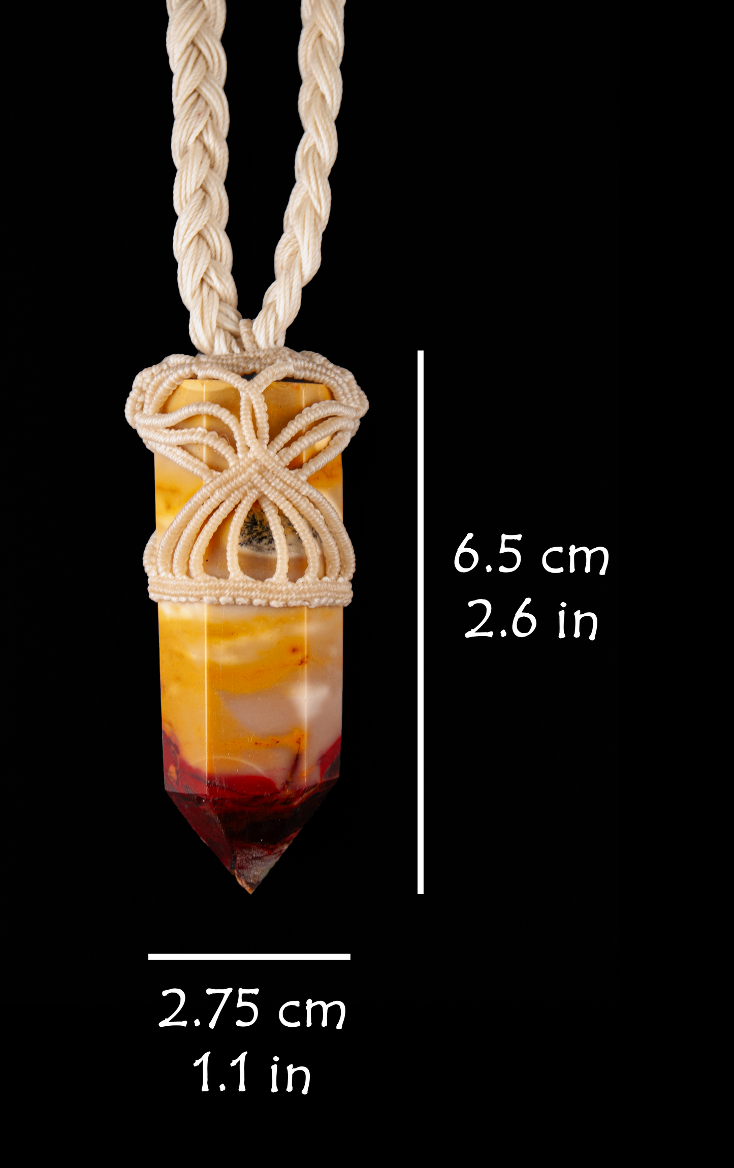 Earth Spirit Mookaite Jasper Pendant – Empowering Handmade Necklace