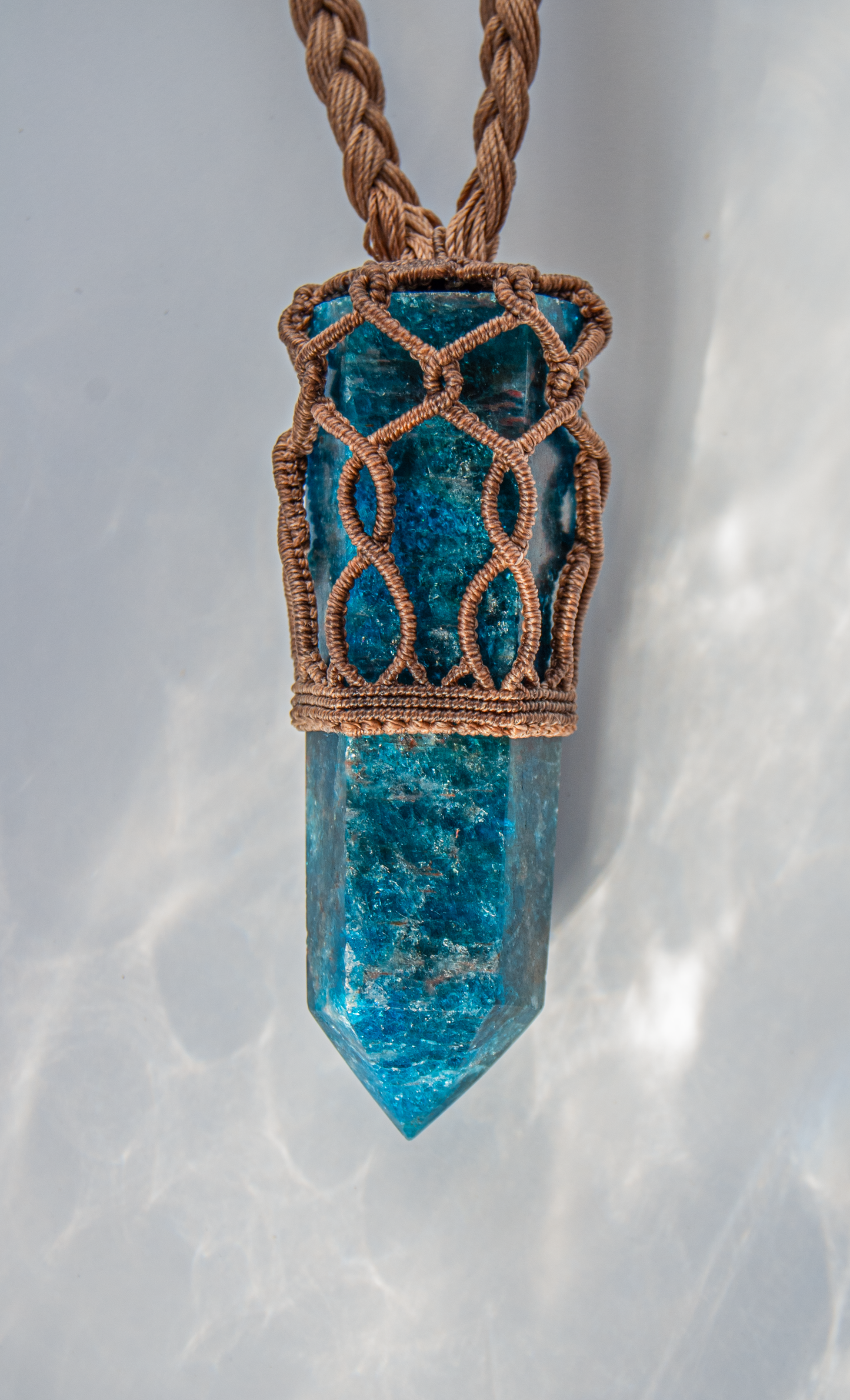 Awakened Mind Apatite Necklace – One-of-a-Kind Energy Pendant