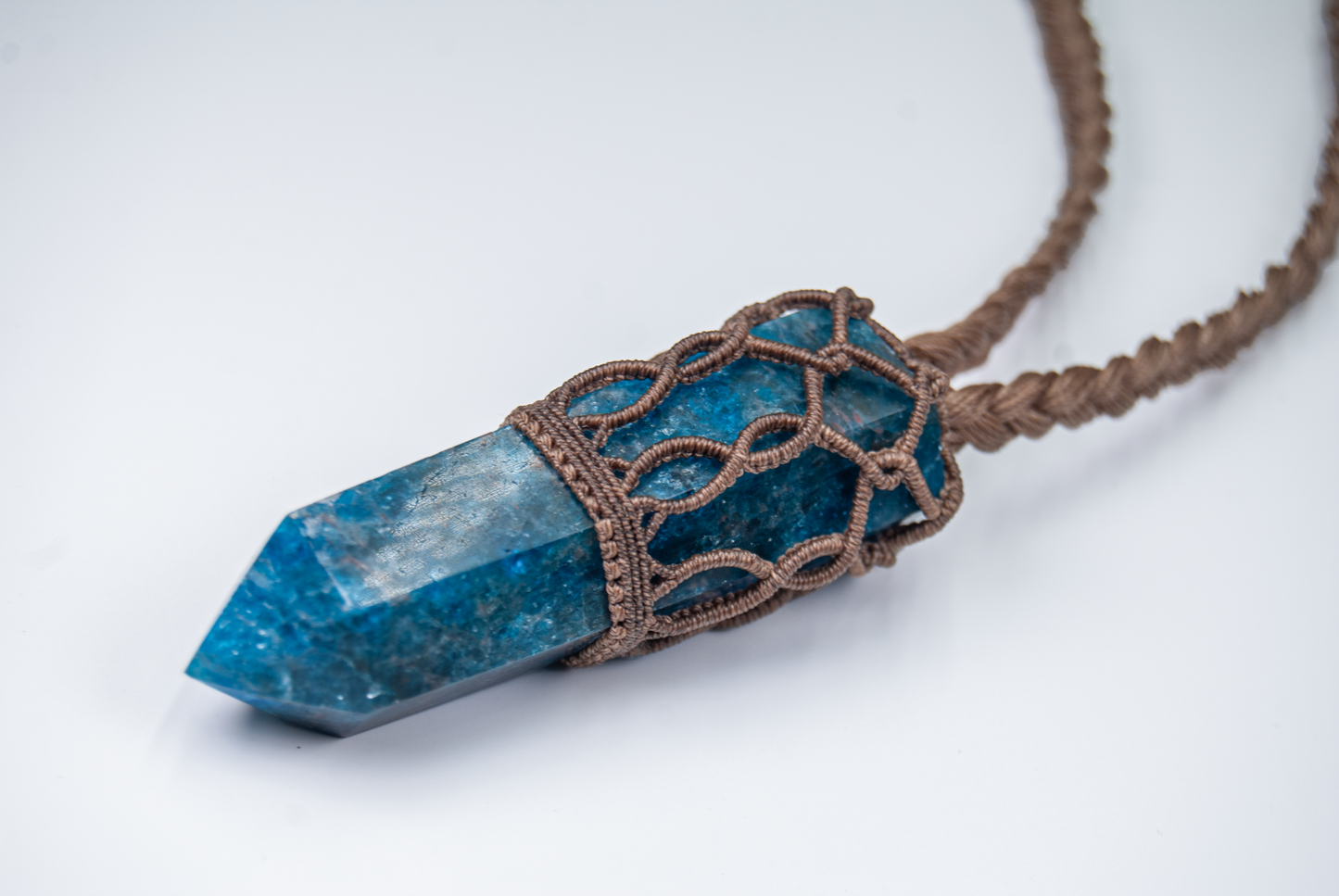 Awakened Mind Apatite Necklace – One-of-a-Kind Energy Pendant