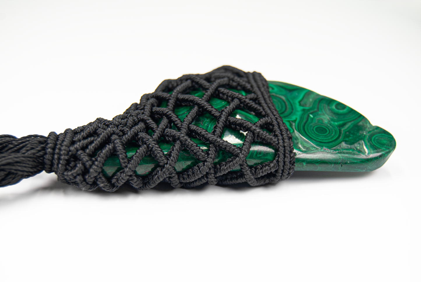 Earth’s Heart Chakra - Handmade Malachite Statement Necklace