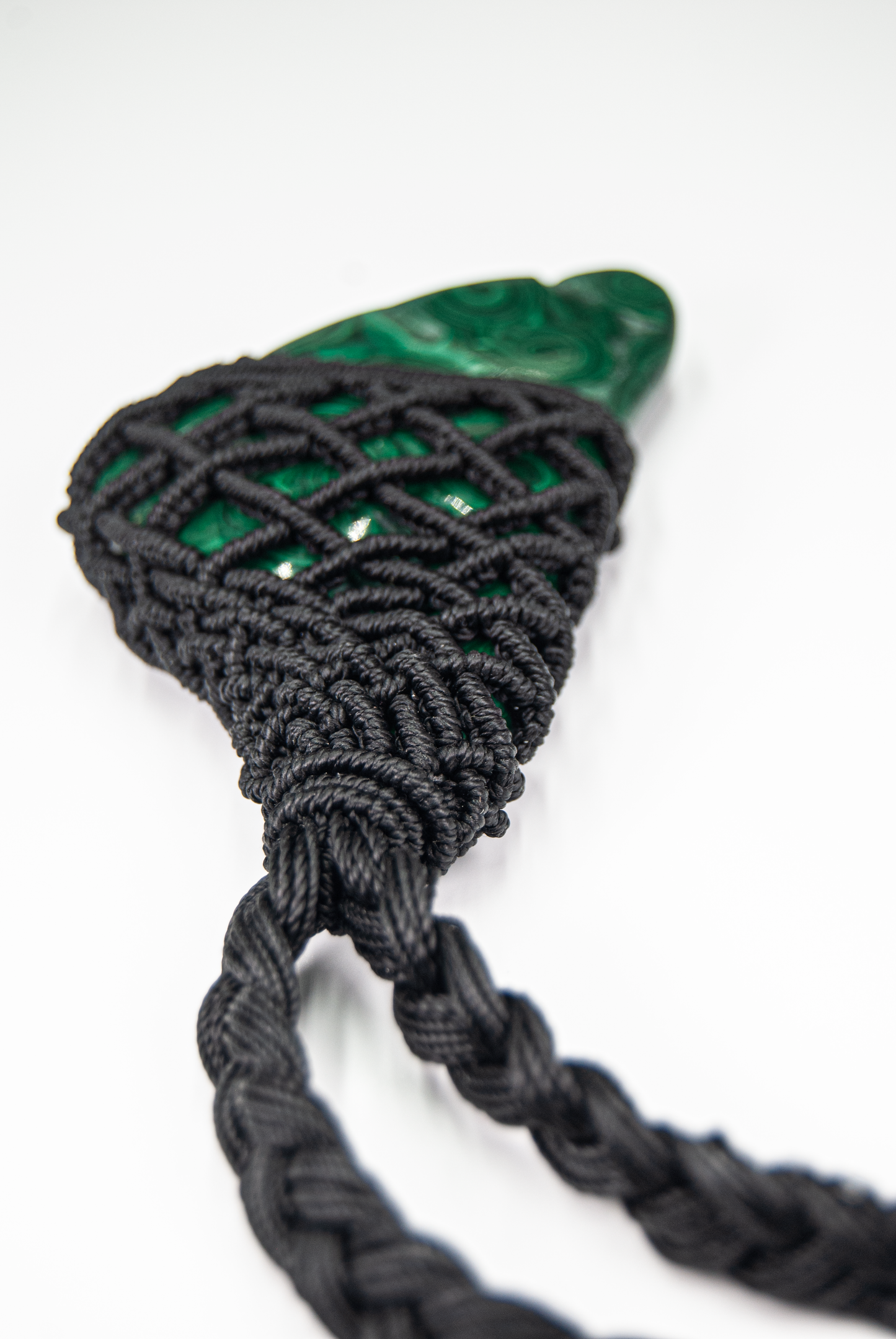Earth’s Heart Chakra - Handmade Malachite Statement Necklace