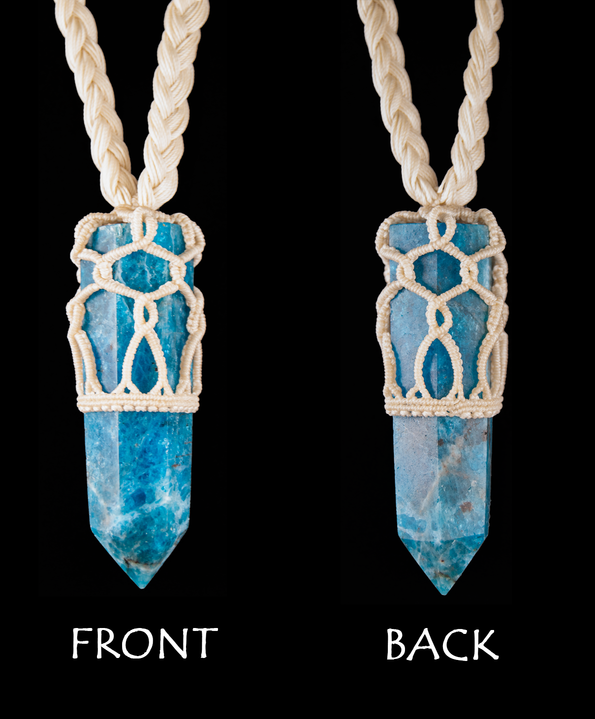 Handcrafted Apatite Necklace – Manifestation, Clarity and Connection