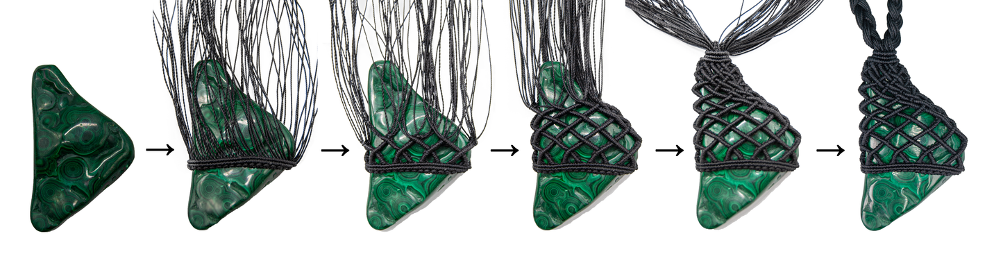 Earth’s Heart Chakra - Handmade Malachite Statement Necklace